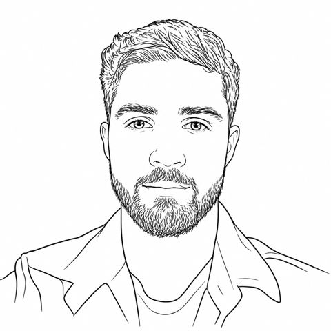 /lineart: Чистый контур без заливки